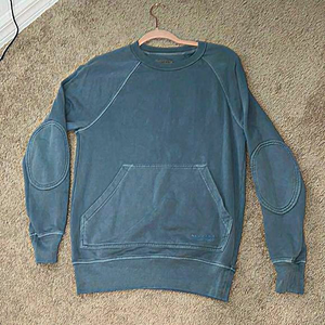 Burberry sweatshirt size xs baby blue‎